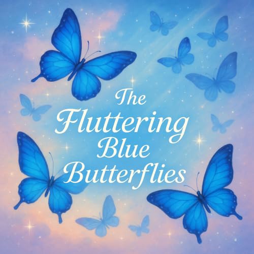 『The Fluttering Blue Butterflies』のカバーアート