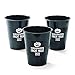 Fun Express Personalized Halloween Plastic Cups - 40 Ct. - Black