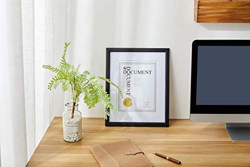 Kiera Grace Contemporary Document-Frames, 11 X 14, Black #TOP7