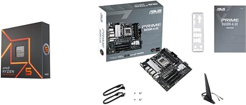 Miniatura 4 de AMD Ryzen 5 7600X 6 núcleos, procesador de escritorio desbloqueado de 12 hilos ASUS TUF Gaming B650-PLUS WiFi Socket AM5(LGA 1718) Ryzen 7000 ATX