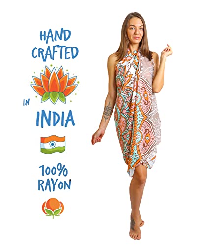 Boho Chic Pareo - Mandala Pareo - Bikini Swimsuit Cover Up - Beach Dress - Wrap