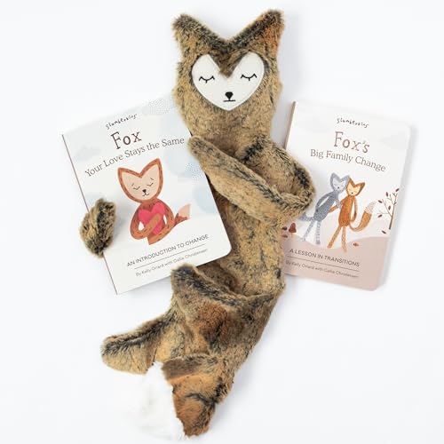 Slumberkins Fox Snuggler & 2 Board Books Complete Set Bundle |...
