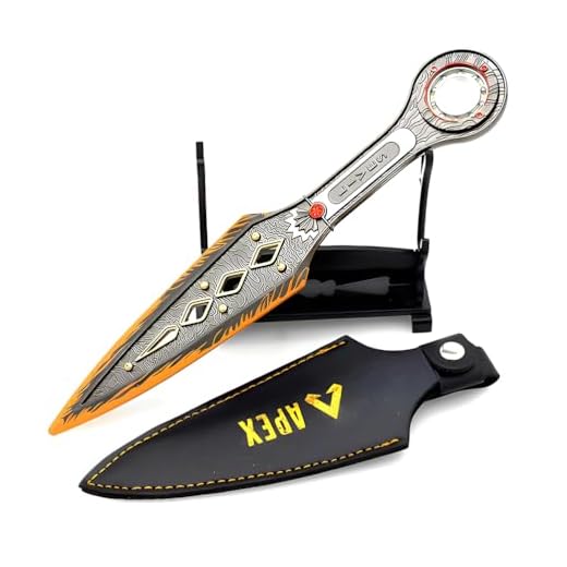 Huadafun APEX Legends Revenant Heirloom Hope's Dawn Nachbildung, Vollmetall Spielreplik Modell, Gaming Schreibtisch Dekoration, Sammlerstück für Apex Merch Fans, Sammler & Geschenk für Gamer Freund