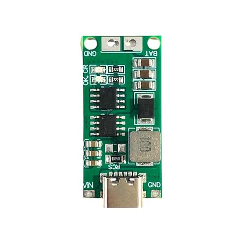 Image of ROBOWAY 4Pcs 3S 2A Polymer Lithium Ion Charger Type-C | 14.8V 18650 Battery Charging Module | USB-C Input, Boost Converter, LED Indicator, Overcharge Protection (Pack of 4)