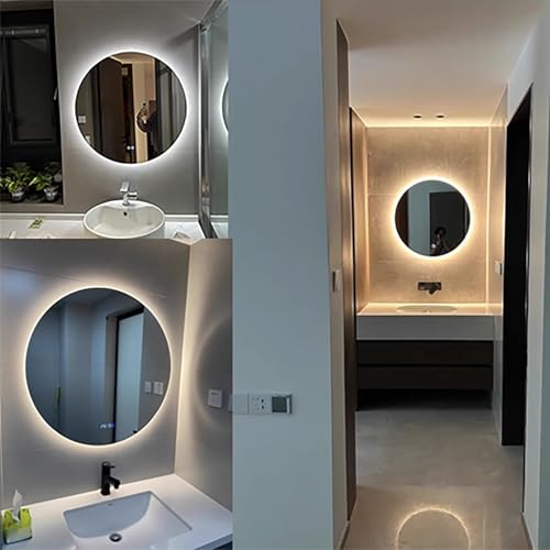 Miroir rétroéclairé antibuée et tactile, la solution pour votre maquillage matinal