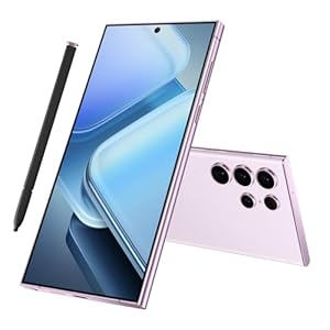 C24 Ultra 5G – Teléfono celular desbloqueado, 16+512 GB, Android 14.0, cámara con zoom de 48+108 MP, bolígrafo integrado, batería de larga duración de 6800 mAh, doble SIM, pantalla HD de 6.8 pulgadas