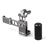 Cinema Mount Rig for DJI Osmo Pocket: Smartphone Rig, Aluminum Alloy Grip Handle, Osmo Pocket Clip, Cell Phone Tripod Adapter, Standard Cold Shoe Mount, 1/4'-20 Tripod Thread, Fit Arca Swiss (Updated)