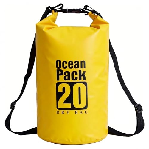 Image of Floating Waterproof Dry Bag for Kayaking Boating Paddle Boarding | 5L /10L /15L /20L /30L Lightweight & IPX7 Waterproof Keeps Gear Dry And Afloat For Boating,Hiking, Beach, Paddle Boarding