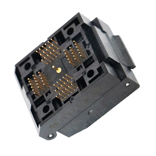 Asientos profesionales de prueba de envejecimiento de chip QFP64 LQFP64 TQFP64 con conexión estable