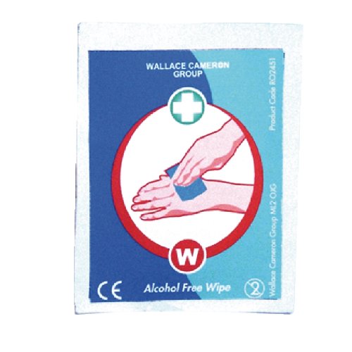 100X Alcohol Free Wipes Cleansing Disposable Wound Care Clean Purpose