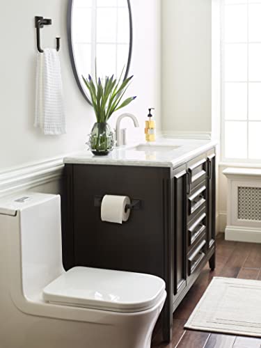 Amerock Bh36022Orb | Oil Rubbed Bronze Towel Ring | 5-3/4 In (146 Mm) Length Towel Holder | Mulholland | Hand Towel Holder For Bathroom Wall | Small Kitchen Towel Holder | Bath Accessories #TOP2