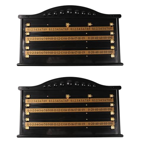 Compteur de score de billard lot de 2 pour éviter les erreurs de score