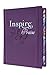 Inspire PRAISE Bible NLT, Filament Enabled (Hardcover LeatherLike, Purple): The Bible for Coloring & Creative Journaling