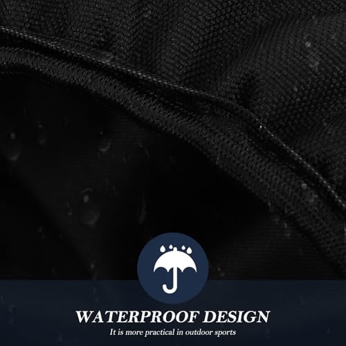 Mochila de senderismo impermeable Cabilock 80L negra miniatura 5