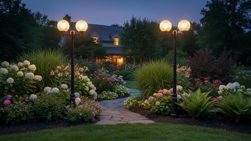 Image of Aspen Creative 28002-75-41, 8 inch Clear Prismatic Acrylic Replacement Lamp Post Globe with 3-7 /8 inch Neck