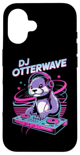 DJ OTTERWAVE JE\ DJ gEF[u xCp[EF[u y Nu iCg X}zP[X iPhone 16 p