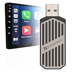 Portronics Tune, 2-in-1 Wireless Car Receiver, Converts Wired Auto Android & CarPlay to Wireless, Bluetooth Connectivity, Only for Cars with OEM Installed Wired Android Auto/CarPlay, 6 Months Warranty