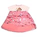 Disney Princess Moana Rapunzel Jasmine Follow Your Dreams Girls Tutu Dress Double Ruffle Girl Toddler Clothes Dresses for Girls Baby Clothes Girls Dress Girls Fashion Plus (Size 4 Pink)
