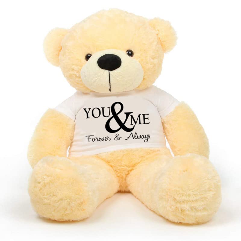See full amazon price history chart for LOVEY DOVEY Big Teddy Bear for Gift of Any Occasion Wearing a “You and me, Forever and Always T-Shirt 6 feet Cream LOVEY DOVEY Big Teddy Bear for Gift of Any Occasion Wearing a “You and me, Forever and Always T-Shirt 6 feet Cream (B09X1VBMZK) Amazon Price History, Amazon Price Tracker