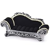 Matériau miniature : fabriqué à partir de matériaux robustes de haute qualité, ce canapé pour maison de poupée garantit une utilisation tout en conservant les détails délicats, ce qui en fait un ajout fiable à votre collection de meubles de maison de poupée