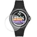 Vaxson 3 Pièces Film Protecteur d'écran Verre Trempé, compatible avec Smartwatch PUMA FOSSIL PT91, 9H Screen Protector Guard Autocollant Neuf