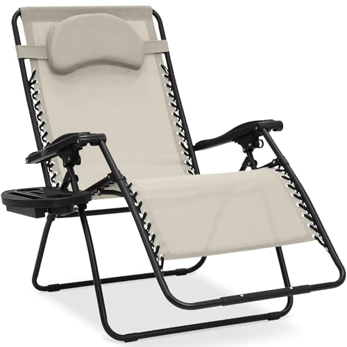 Best Choice Products Oversized Zero Gravity Chair, Folding Outdoor Patio