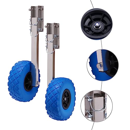 Schlauchboot AnhäNgerrad Kits SlipräDer HeckräDer FüR Schlauchboote Klappbar Transport RäDer Rollen Luftreifen SchlauchbooträDer Universell Mit Schrauben Edelstahl+Kunststoff Blau Bis 150Kg Schlauchboot AnhäNgerrad Kits SlipräDer HeckräDer FüR Schlauchboote Klappbar Transport RäDer Rollen Luftreifen SchlauchbooträDer Universell Mit Schrauben Edelstahl+Kunststoff Blau Bis 150Kg