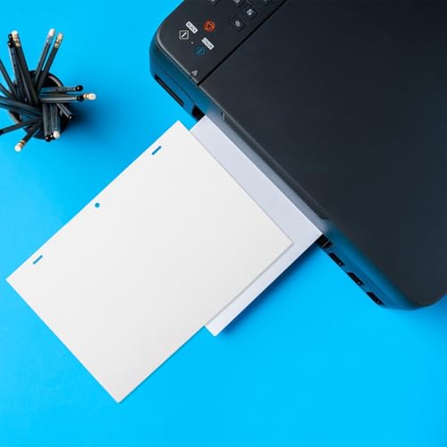 Papel de animación blanco BATHVEVE 200 hojas finas para dibujo 4