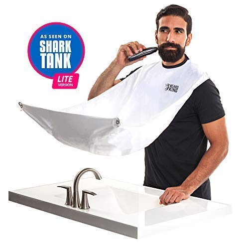 BEARD KING - The Official Beard Bib - Hair Clippings Catcher & Grooming