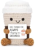 Handcrafted Crochet Coffee Ornament