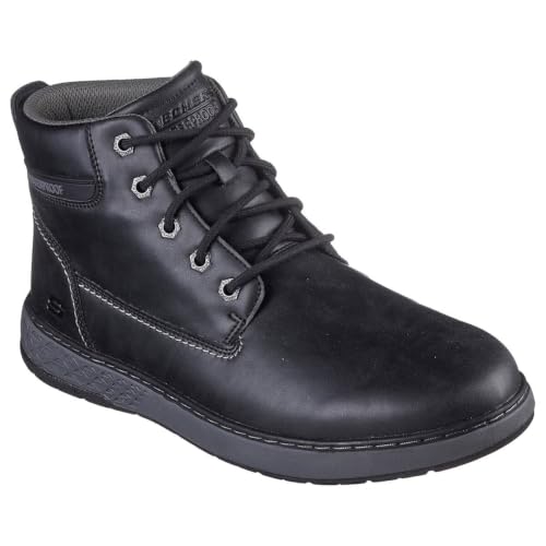 Image of Skechers Men's USA Garlan - Deno Round Toe Waterproof Lace Up