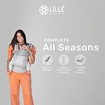 LÍLLÉbaby Toutes les saisons Ergonomie complète 6-in-1 Nouveau-né à Toddler - avec support Lombaire - pour les enfants 7-45 livres - 360 Degré Bébé - Entrée & Face à l'extérieur - Pierre