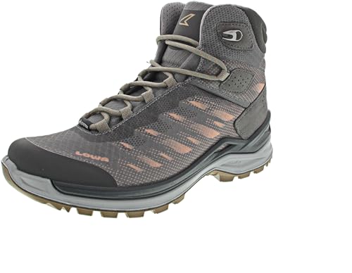 LOWA Stiefel mittel FERROX GTX MID Ws [2024] grau/rose, 38