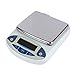 hzexun Balanza Electrónica Analítica de Laboratorio Digital 1000gx0,01g, Báscula de alta Precisión, Báscula de Joyería Báscula de Cocina Báscula Científica Báscula(1000g, 0,01g)