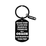 Nimteve Coach Gifts for Men Football Volleyball Basketball Coach Appreciation Gifts Thank You Keyring for Coach Christmas Birthday Gifts for Coach (Coach Gifts-black)