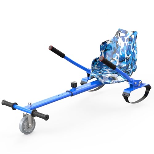 Hoverkart pour Hoverboard, Siège pour Scooter und Gokart, Selle pour hoverboards, compatible avec Hoverboards de 6,5, 8,5 et 10 Pouces