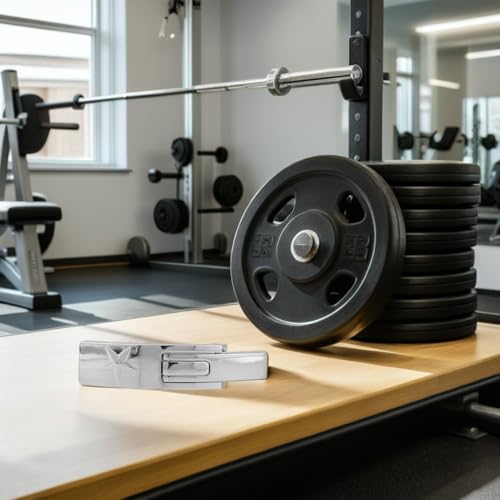 Ceinture musculation squat powerlifting boucle de remplacement levier argenté - 7