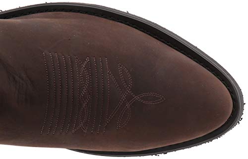 Old West TBM3051-10.5-D Boots Men'S Stitched Cushioned Round Toe Cowboy Western Boots thumb #4