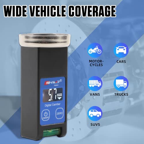 Beley Universal Digital Caster Camber Gauge Magnetic Lcd Camber Wheel Alignment Tool Kit For Car Truck Rv Suv Wheel Alignment #TOP4