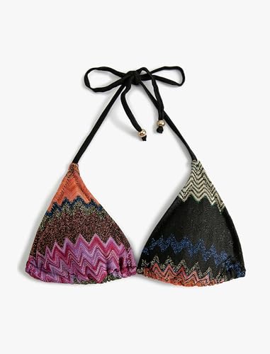 Haut de bikini triangle pailleté Koton aux finitions soignées - 6