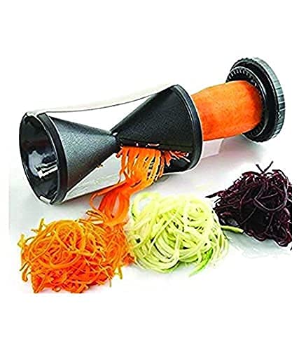 NOBILEA Spiral Cutter Vegetables, Vegetable Spiralizer, Spiralizers for Vegetable Spaghetti, Zoodle Maker Zucchini, Manual Chopper for Kitchen