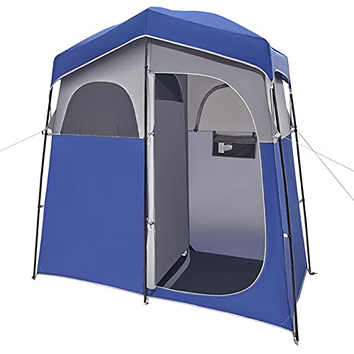 Tente de douche de camping 2 chambres portable avec sac de transport pour plage