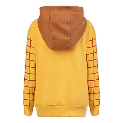 Disney Toy Story Boys’ Woody Or Buzz Lightyear Zip Up Hoodie For Toddler And Little Kids – Yellow Or White #TOP6