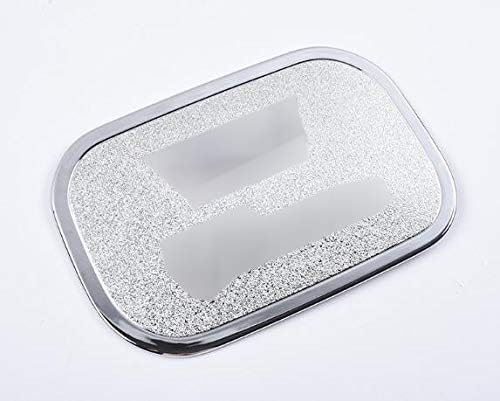 ABS Chrome Auto Fuel Filler Door Cover Gas Tank Cap Decoration Cover Trim Compatible For Cadillac XT4 2019-2021