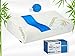 Plush Advanced Memory Foam Pillow Cooling Gel Wave Contour Pillow for Sleeping. Hipoalergiczny, Will not Flatten. W zestawie z dodatkową poduszką bambusową