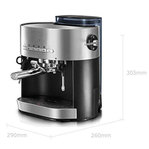 Cafetera semiautomática con capacidad 1.5 L negra miniatura 4