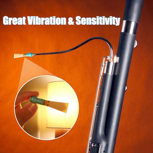 XYW Artist Bassoon Reed with Portable Case, Medium Soft - Ideal for Beginners, Handmade by Professional Bassoonist - Thumbnail 4