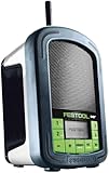 Festool BR 10 DAB + Notebook mehrfarbig – Radio (tragbar, DAB +, FM, 87,5 – 108 MHz, LED, Batterie/Akku)