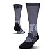 Under Armour Mens Under Armour Drive basketball Crew Single Pair, Graphite/White, Medium