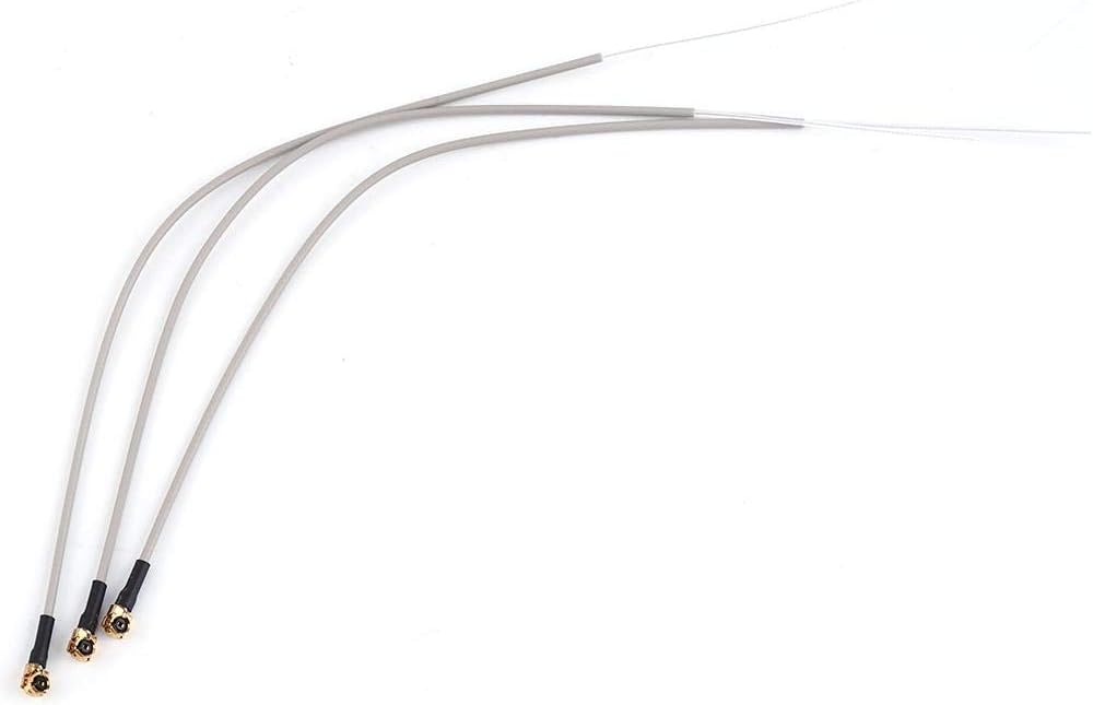 20Pcs 2.4G Receiver Antenna, ABS Aircraft Receiver Antenna Compatible Port for Futaba FrSky Replacement
